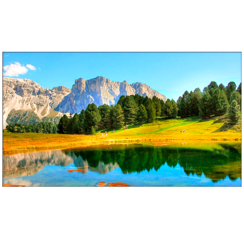 UV-MW-A55-B1-E - Monitor Videowall UNIVIEW 55" - Risoluzione 1920x1080 (Full HD) - Cornice 3.5 mm (A-A) - 1xHDMI, 1xDVI, 1xVGA -
