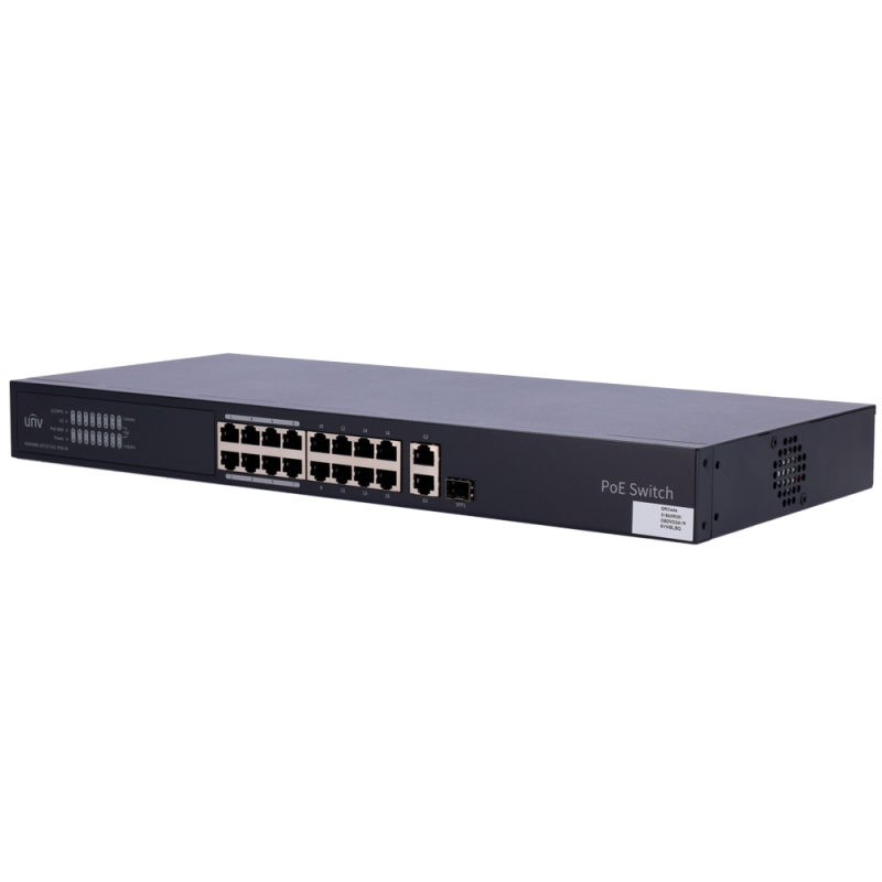 UV-NSW3000-16T1GT1GC-POE-IN - Uniview Switch PoE Cloud Managed Layer 2 - 16 PoE802.3af/at + 1 uplink RJ45 +1 uplink Combo - 16 R UV-NSW3000-16T1GT1GC-POE-IN - Uniview Switch PoE Cloud Managed Layer 2 - 16 PoE802.3af/at + 1 uplink RJ45 +1 uplink Combo - 16 R