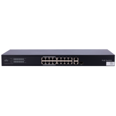 UV-NSW3000-16T1GT1GC-POE-IN - Uniview Switch PoE Cloud Managed Layer 2 - 16 PoE802.3af/at + 1 uplink RJ45 +1 uplink Combo - 16 R