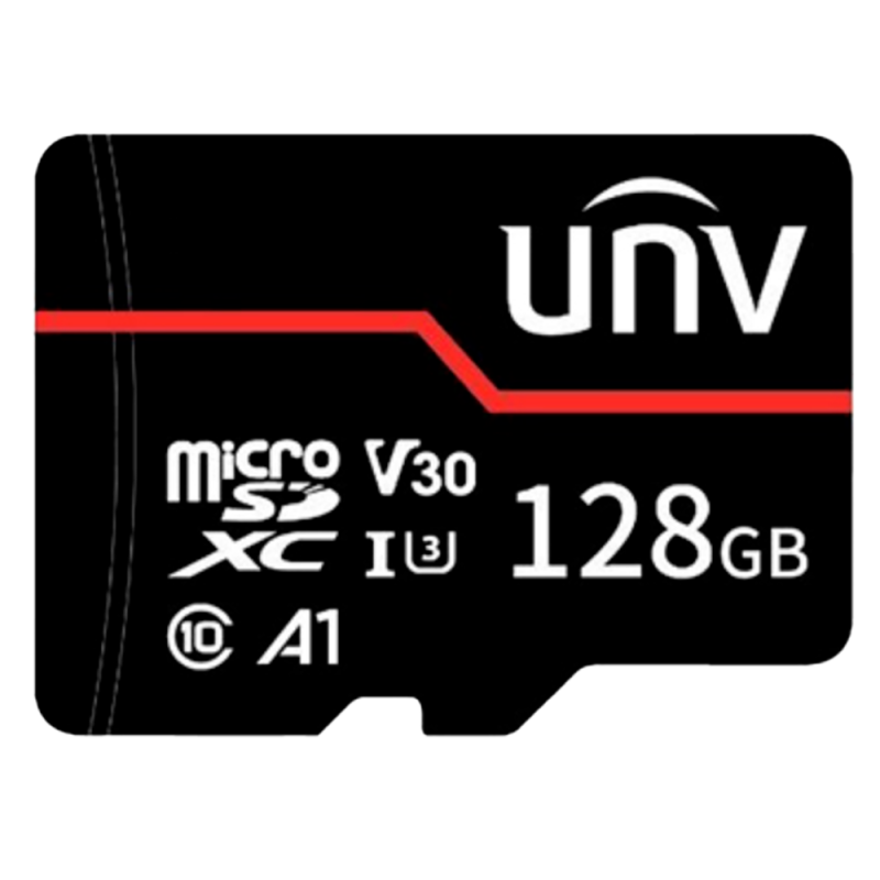 UV-TF-128G-MT - Scheda microSD Uniview - Capacità 128 GB - Classe 10 | Velocità R/W: 95/70 MB/s - Cicli E/P: fino a 3.000 - Ampi UV-TF-128G-MT - Scheda microSD Uniview - Capacità 128 GB - Classe 10 | Velocità R/W: 95/70 MB/s - Cicli E/P: fino a 3.000 - Ampi