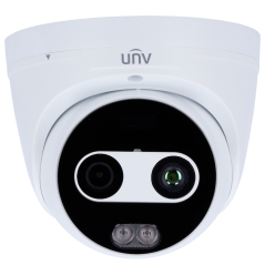 UV-TIC3612SA-F7-4F6AC-I1 - Telecamera termica Doppia Ottica IP Uniview - Termica: 256x192 | Ottica 7mm - Ottica: 4 MP | Ottica 6