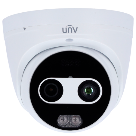UV-TIC3612SA-F7-4F6AC-I1 - Telecamera termica Doppia Ottica IP Uniview - Termica: 256x192 | Ottica 7mm - Ottica: 4 MP | Ottica 6