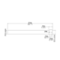 UV-TR-SE45-A-IN - Staffa a tetto - Per telecamere dome - Altezza 500 mm - Adatto per uso interno ed esterno - Colore bianco - In UV-TR-SE45-A-IN - Staffa a tetto - Per telecamere dome - Altezza 500 mm - Adatto per uso interno ed esterno - Colore bianco - In