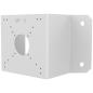 UV-TR-UC08-C - Staffe ad angolo - Per telecamere Bullet e Dome - Adatto per esterni - Colore bianco - Passacavo - 116 mm (H) x 1