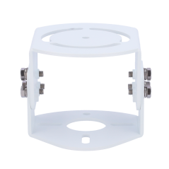 UV-TR-UV06-C-IN - Staffa di montaggio a palo - Per telecamere 2D - Adatto per uso esterno/interno - Colore bianco - 117 x 101 x 