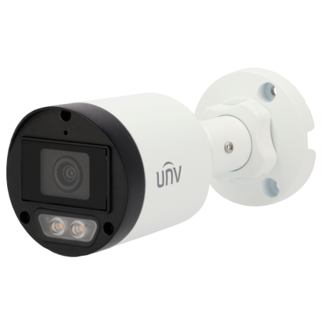 UV-UAC-B122-AF28M-W - Telecamera Bullet 4n1 Uniview - 2 MP | Ottica 2.8 mm - Luce bianca 40 m - ColorHunter - IP67 | Mic | Metal