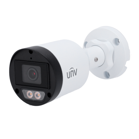 UV-UAC-B125-AF40M-W - Telecamera Bullet 4n1 Uniview - 5 MP | Ottica 4 mm - Luce bianca 40 m - ColorHunter - IP67 | Mic | Metallo
