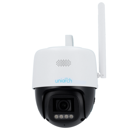 UV-UHO-P3C-M5F4 - Telecamera IP PT WiFi | Uniarch - 5 MP | Ottica 4 mm | microSD 512 GB - Luce bianca 30 m | WDR 120 dB - Color 