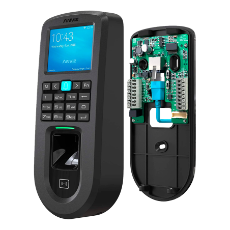VF30-PRO - Controllo accessi e presenza PoE - Impronte digitali, scheda EM e PIN - 3.000 utenti | 100.000 registri - TCP/IP, WiF