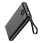 VG-W1116 - VEGER Power bank con display LCD - Capacità 10000mAh - Ingressi USB-C, Cavo USB-A - Uscite USB-C USB-A e cavi integra