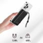 VG-W1151-B - VEGER Power bank magnetica e wireless - Capacità 10000mAh - Ingressi USB-C, Lightning - Uscite USB-C, USB-A, Wirele
