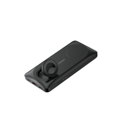 VG-W1156 - VEGER Power bank magnetica e wireless - Capacità 10000mAh - Ingressi 2x USB-C, Lightning - Uscite USB-C, USB-A, 2x Wi