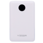 VG-W1170-W - VEGER Power bank con display LCD - Capacità 10000mAh - Ingressi Lightning, USB-C, Cavo USB-C - Uscite USB-A, USB-C 