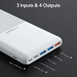 VG-W2060 - VEGER Power bank con LED di ricarica - Capacità 20000mAh - Ingressi USB-C, Micro USB, Lightning - Uscite USB-C, 3x US VG-W2060 - VEGER Power bank con LED di ricarica - Capacità 20000mAh - Ingressi USB-C, Micro USB, Lightning - Uscite USB-C, 3x US