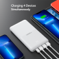 VG-W2060 - VEGER Power bank con LED di ricarica - Capacità 20000mAh - Ingressi USB-C, Micro USB, Lightning - Uscite USB-C, 3x US VG-W2060 - VEGER Power bank con LED di ricarica - Capacità 20000mAh - Ingressi USB-C, Micro USB, Lightning - Uscite USB-C, 3x US