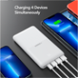 VG-W2060 - VEGER Power bank con LED di ricarica - Capacità 20000mAh - Ingressi USB-C, Micro USB, Lightning - Uscite USB-C, 3x US VG-W2060 - VEGER Power bank con LED di ricarica - Capacità 20000mAh - Ingressi USB-C, Micro USB, Lightning - Uscite USB-C, 3x US