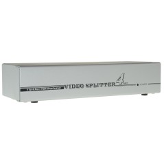 VGA-SPLITTER-4 - Moltiplicatore di segnale VGA - 1 ingresso VGA - 4 uscite VGA - VGA, SVGA, XGA, Multisync - Distanza massima ai