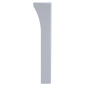 VTOB114 - Supporto di superficie - Specifico per videocitofoni - Compatibile con XS-V2000E-M(X) - Triplo modulo - 373mm (I) x 15