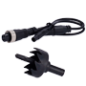 VW-138-1080P - Mini telecamera per veicoli - Compatibile con streamax - AHD 1080P apertura 160º - 12V DC con connettore M12