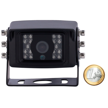 VW-372-1080P - Telecamera per veicolo con supporto inclinabile - Regolazione verticale - Compatibile con streamax - AHD 1080P IR