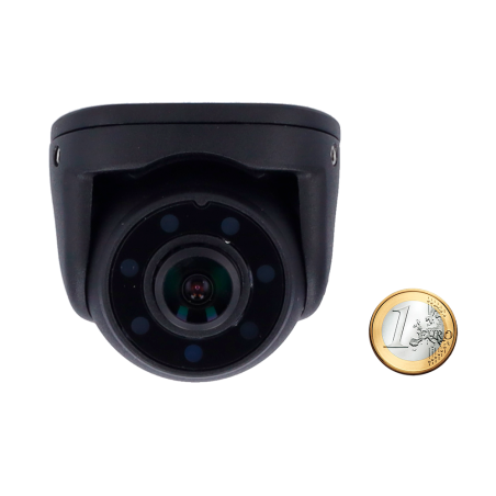 VW-773-1080P - Telecamera mini dome per veicoli - Sfera regolabile - Compatibile con streamax - AHD 1080P IR ottica 2.8mm 150º -