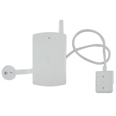 WI-210 - Rilevatore di inondazione - Wireless - Antenna esterna - Indicatore LED batteria scarica - sonda indipendente Wired - A