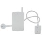 WI-210 - Rilevatore di inondazione - Wireless - Antenna esterna - Indicatore LED batteria scarica - sonda indipendente Wired - A