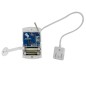 WI-210 - Rilevatore di inondazione - Wireless - Antenna esterna - Indicatore LED batteria scarica - sonda indipendente Wired - A