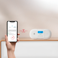 XC04-WX - Rilevatore di CO autonomo X-Sense - Comunicazione WiFi 2.4GHz - Connessione tramite APP - Durata della batteria 1 anno