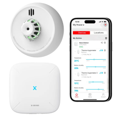 XH02-M - Rilevatore termico antincendio standalone X-Sense - Connessione all'HUB SBS50 per la comunicazione tramite APP - Consen