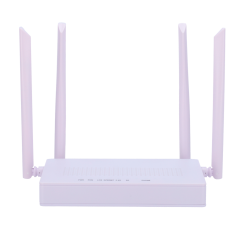 XPON-RT-4GE-AC1300-V-M - Router ONT Wi-Fi 5 AC1300 white label - 4 Porte LAN RJ45 10/100Mbps - 1 Porta LAN/WAN RJ45 10/100/1000M