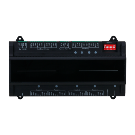 XS-AC2204-C - Controller di accesso biometrico - Accesso tramite impronta digitale, tessera o password - Comunicazione TCP/IP |