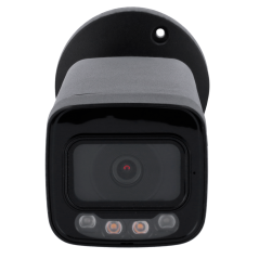 XS-IPB619CA-8PS-FC-AI-BLACK - Telecamera Bullet IP gamma Pro - Risoluzione 8 Mp (3840x2160) - Ottica 3.6 mm - Dual Light: IR (60