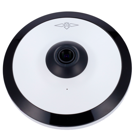 XS-IPD360A-5U-AI - Telecamera Fisheye 5 Mpx Serie Ultra - 1/2.7” Progressive Scan CMOS - Obiettivo 1.4 mm / LED Portata 10 m - C