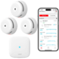 XS01-M - Mini rilevatore di fumo standalone X-Sense - Connessione all'HUB SBS50 per la comunicazione tramite APP - Consente di c