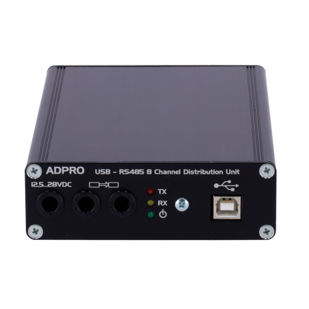 XTL-49841030 - XTRALIS-Distributore USB a RS485 - 8 bus RS485 - connessione RS485 per pir Adpro PRO-E - connessione USB per Adpr