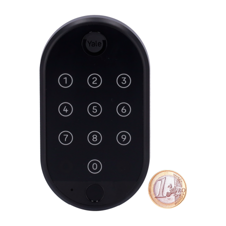 YALE-SMARTKEYPAD2-FINGERPRINT - Accessorio per tastiera - Communicazione Bluetooth - Apertura e chiusura con PIN o impronta digi