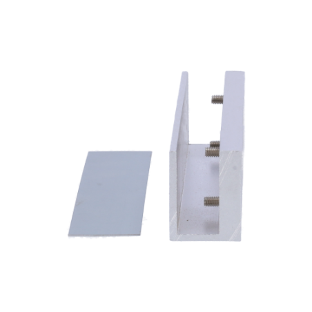 YF-180U - Profilo a U per ventose - Compatibile con YF-180XX - Apertura sia esterna che interna - Per porte in vetro senza corni