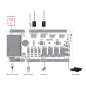 ZK-C3-100PRO - Controller di accesso - Scheda, QR o PIN - Comunicazione TCP/IP - 2 lettori Wiegand - Uscita relè per 1 porta - S ZK-C3-100PRO - Controller di accesso - Scheda, QR o PIN - Comunicazione TCP/IP - 2 lettori Wiegand - Uscita relè per 1 porta - S