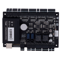 ZK-C3-200PRO - Controller di accesso - Scheda, QR o PIN - Comunicazione TCP/IP - 4 lettori Wiegand - Uscita relè per 2 porte - S