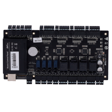 ZK-C3-400PRO - Controller di accesso - Scheda, QR o PIN - Comunicazione TCP/IP - 4 lettori Wiegand - Uscita relè per 4 porte - S