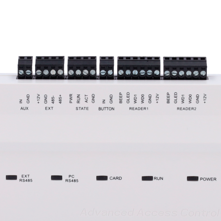ZK-INBIO160PRO - Controller di accesso con identificazione multipla - Riconoscimento Facciale, impronta digitale, scheda, QR din