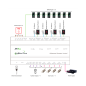 ZK-INBIO460PRO - Controller di accesso con identificazione multipla - Riconoscimento Facciale, impronta digitale, scheda, QR din ZK-INBIO460PRO - Controller di accesso con identificazione multipla - Riconoscimento Facciale, impronta digitale, scheda, QR din