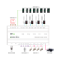 ZK-INBIO460PRO - Controller di accesso con identificazione multipla - Riconoscimento Facciale, impronta digitale, scheda, QR din ZK-INBIO460PRO - Controller di accesso con identificazione multipla - Riconoscimento Facciale, impronta digitale, scheda, QR din