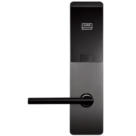 ZK-LH6500L - Serratura offline per hotel - Apertura tramite scheda MF - Backset 62.5 mm | Apertura a sinistra - Autonoma 4 x pil