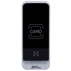 ZK-QR600-V-EM - Lettore di accesso - Accesso tramite codice QR e scheda EM - Indicatore a LED e acustico - Wiegand 26/34 | RS485