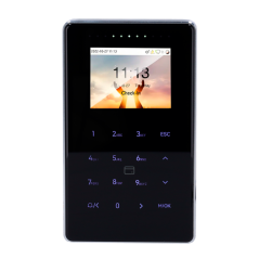ZK-SC800-12-W-B - Controllo accessi e presenze IP65 IK04 - Scheda EM/MF e PIN - 50.000 schede | 200.000 registri - 2.4" TFT | TC
