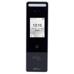 ZK-SPEEDFACE-V3L-RF-W - Controllo accessi e presenza IP65 - Riconoscimento Facciale, scheda EM e PIN - 3.000 schede | 200.000 re