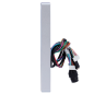 ZK-SPEEDFACE-V3L-RF-W - Controllo accessi e presenza IP65 - Riconoscimento Facciale, scheda EM e PIN - 3.000 schede | 200.000 re