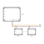 ZK-SRB-DM10 - Controller accessi Extender - Accesso con scheda o password - Comunicazione RS485 - 2 lettori Wiegand - Uscita rel ZK-SRB-DM10 - Controller accessi Extender - Accesso con scheda o password - Comunicazione RS485 - 2 lettori Wiegand - Uscita rel